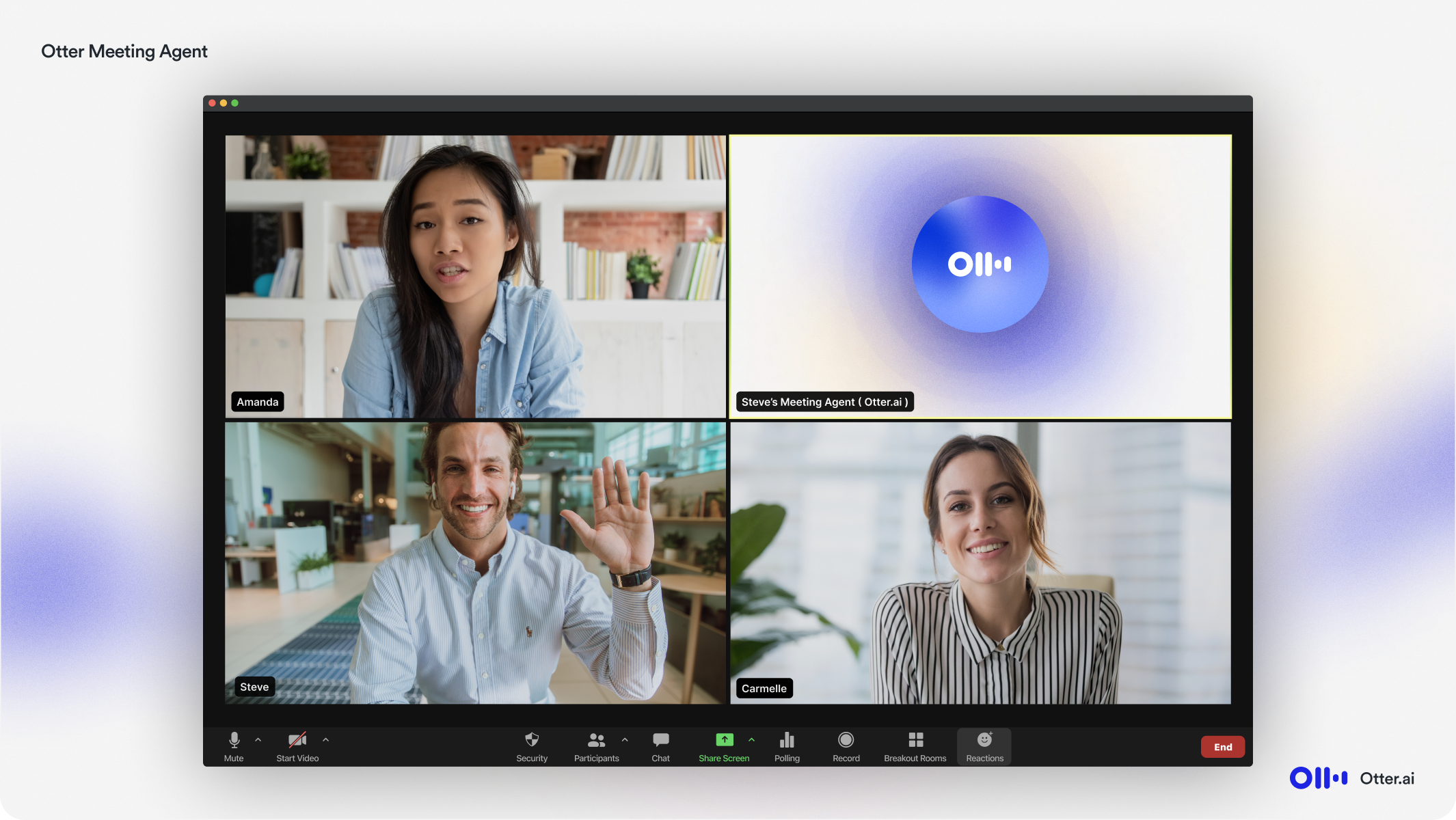 Use otter meeting agent for your zoom meetings otter ai
